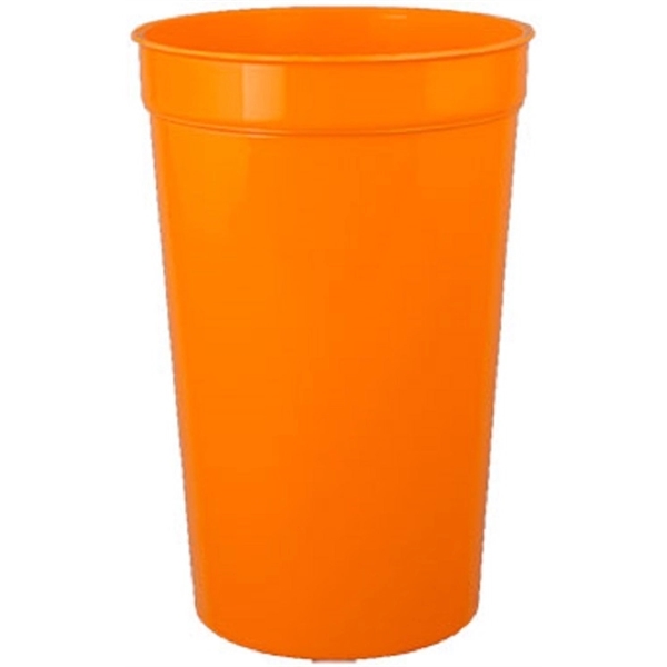 32 oz. Smooth Wall Plastic Stadium Cup - 32 oz. Smooth Wall Plastic Stadium Cup - Image 5 of 10