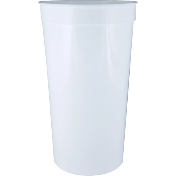 32 oz. Smooth Wall Plastic Stadium Cup - 32 oz. Smooth Wall Plastic Stadium Cup - Image 8 of 10