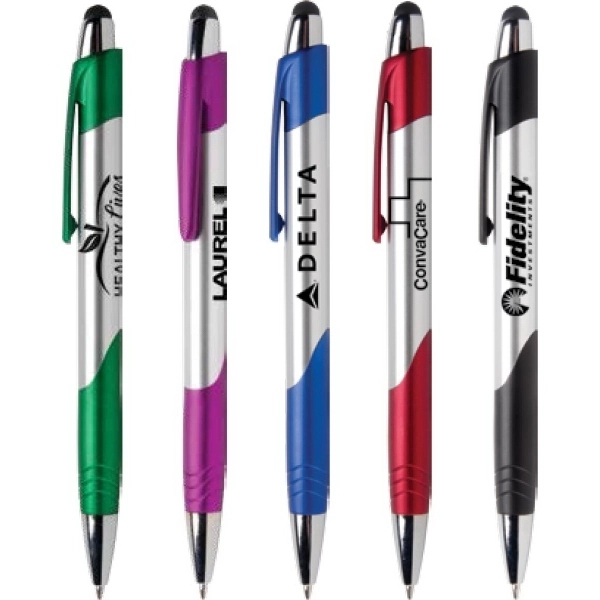 Fiji® Chrome Stylus Pen - Fiji® Chrome Stylus Pen - Image 0 of 11