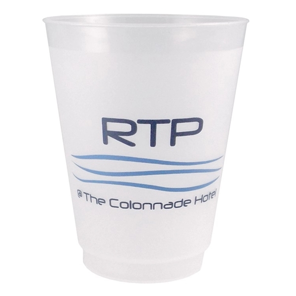 16 oz. Frost-Flex Plastic Stadium Cup - High Quantity - 16 oz. Frost-Flex Plastic Stadium Cup - High Quantity - Image 0 of 9