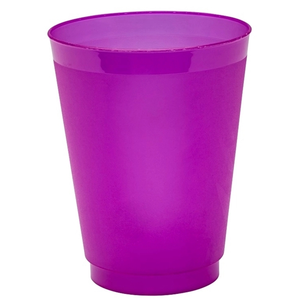 12 oz. Frosted Translucent Stadium Cup - High Quantity - 12 oz. Frosted Translucent Stadium Cup - High Quantity - Image 1 of 6