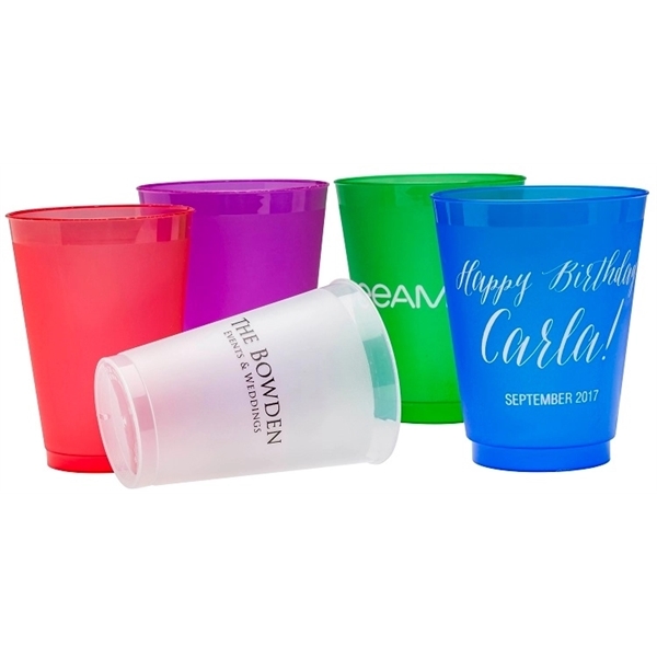 12 oz. Frosted Translucent Stadium Cup - High Quantity - 12 oz. Frosted Translucent Stadium Cup - High Quantity - Image 2 of 6