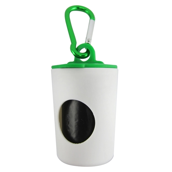 Trash Can Pet Bag Dispenser - 1 Color Imprint - Trash Can Pet Bag Dispenser - 1 Color Imprint - Image 3 of 4