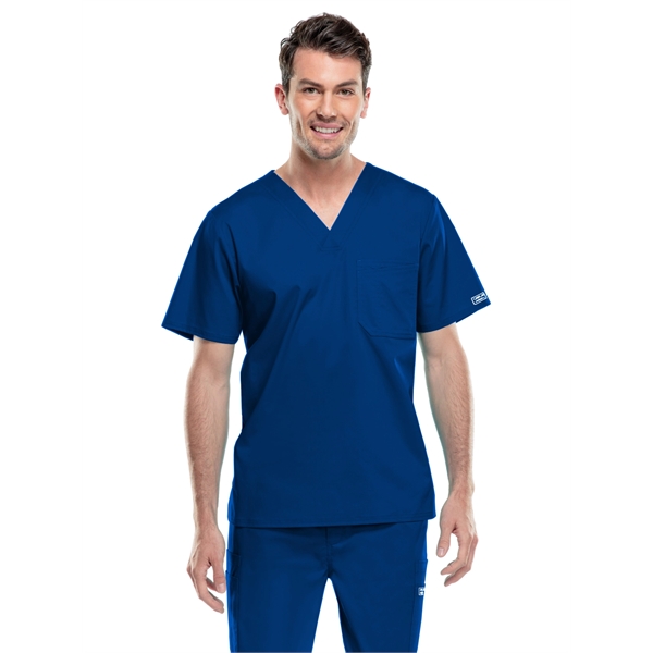 Cherokee - Workwear Core Stretch - Men's Tuckable V-Neck ... - Cherokee - Workwear Core Stretch - Men's Tuckable V-Neck ... - Image 5 of 12