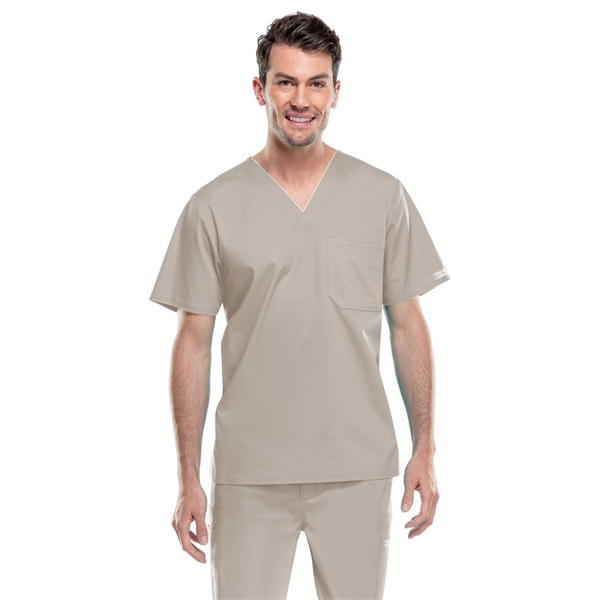 Cherokee - Workwear Core Stretch - Men's Tuckable V-Neck ... - Cherokee - Workwear Core Stretch - Men's Tuckable V-Neck ... - Image 0 of 12