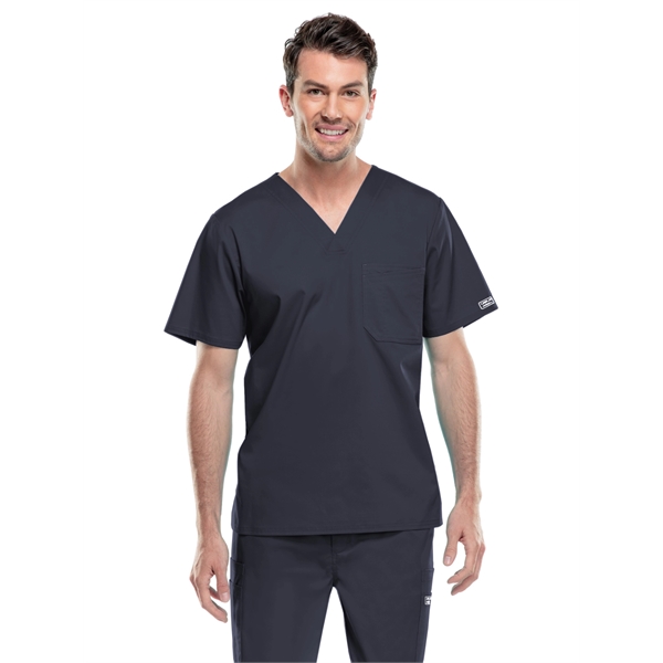 Cherokee - Workwear Core Stretch - Men's Tuckable V-Neck ... - Cherokee - Workwear Core Stretch - Men's Tuckable V-Neck ... - Image 8 of 12