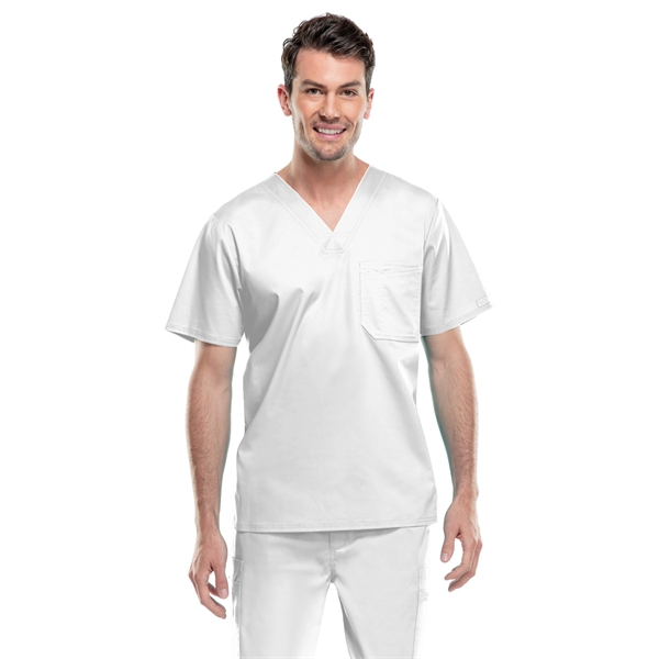 Cherokee - Workwear Core Stretch - Men's Tuckable V-Neck ... - Cherokee - Workwear Core Stretch - Men's Tuckable V-Neck ... - Image 11 of 12