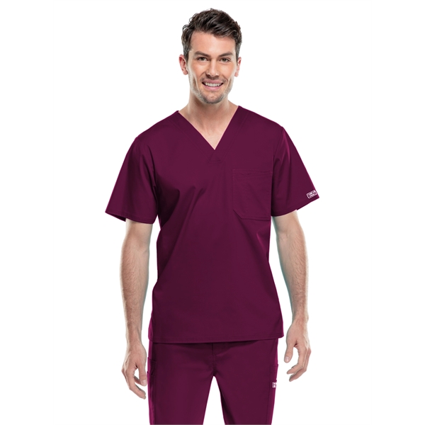 Cherokee - Workwear Core Stretch - Men's Tuckable V-Neck ... - Cherokee - Workwear Core Stretch - Men's Tuckable V-Neck ... - Image 12 of 12