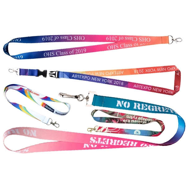 LANYARDS DYE SUBLIMATED FULL COLOR - LANYARDS DYE SUBLIMATED FULL COLOR - Image 17 of 17