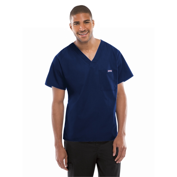 Cherokee - Workwear Originals - Men's Tuckable V-Neck Scr... - Cherokee - Workwear Originals - Men's Tuckable V-Neck Scr... - Image 3 of 5