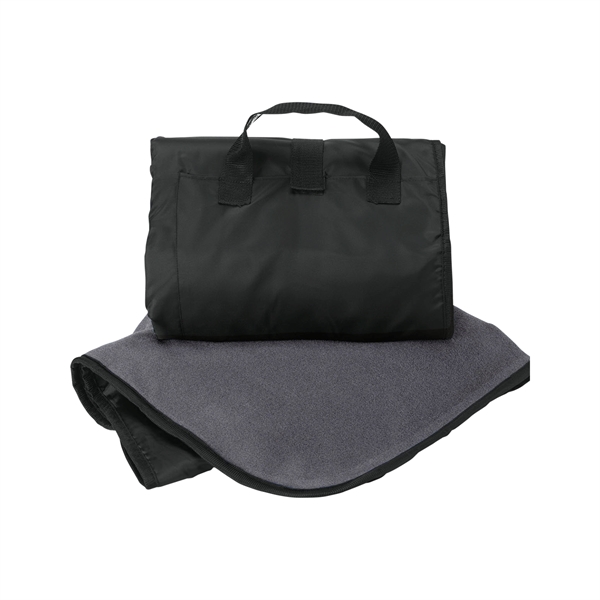 Packable Vantek™ Fleece Blanket - Packable Vantek™ Fleece Blanket - Image 1 of 17