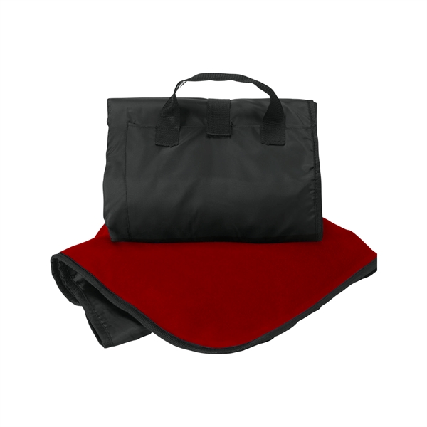 Packable Vantek™ Fleece Blanket - Packable Vantek™ Fleece Blanket - Image 4 of 17