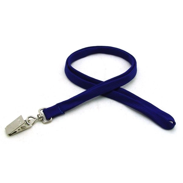 Blank Tubular Style 911 Lanyard w/ Bulldog - Blank Tubular Style 911 Lanyard w/ Bulldog - Image 0 of 0