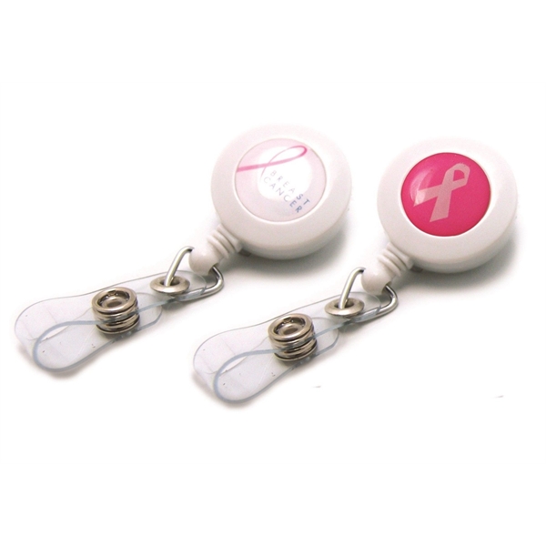 Breast Cancer Awareness Plastic Badge Reel - Breast Cancer Awareness Plastic Badge Reel - Image 0 of 0