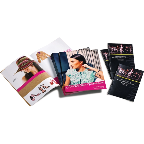8.5" x 11" Booklets - Saddle-Stitched Binding, Full Color