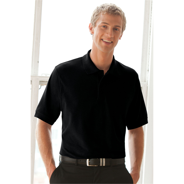 Soft-Blend Double-Tuck Pique Polo - Soft-Blend Double-Tuck Pique Polo - Image 0 of 105