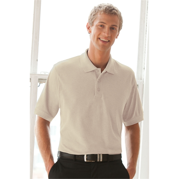 Soft-Blend Double-Tuck Pique Polo - Soft-Blend Double-Tuck Pique Polo - Image 65 of 105