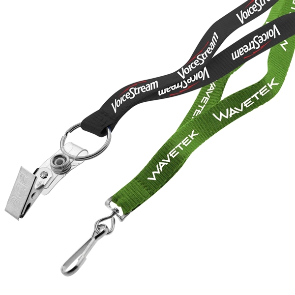 1/2" Econo Lanyard - 1/2" Econo Lanyard - Image 1 of 5