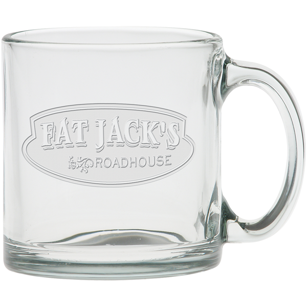 Clear Glass Coffee Mug