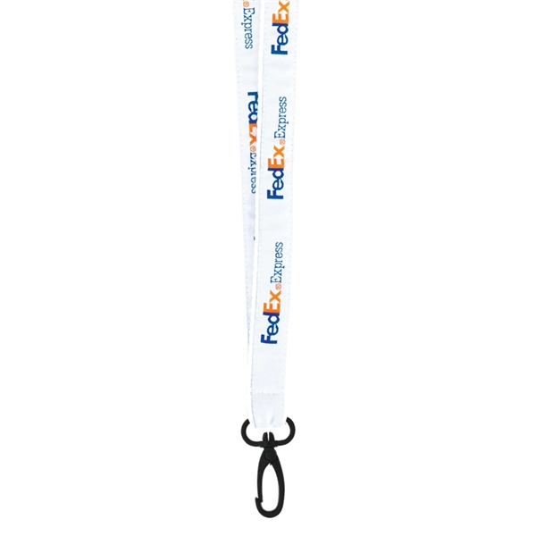 3/4" High Detail Woven Lanyard