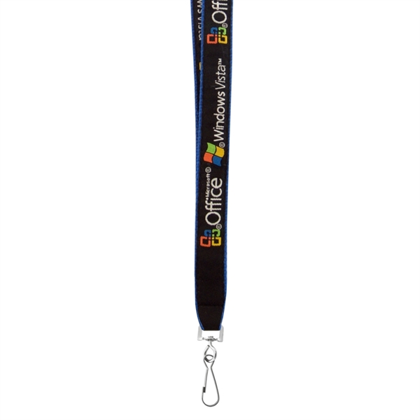 3/4" High Detail Woven Lanyard