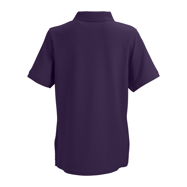 Women's Soft-Blend Double-Tuck Pique Polo - Women's Soft-Blend Double-Tuck Pique Polo - Image 47 of 86