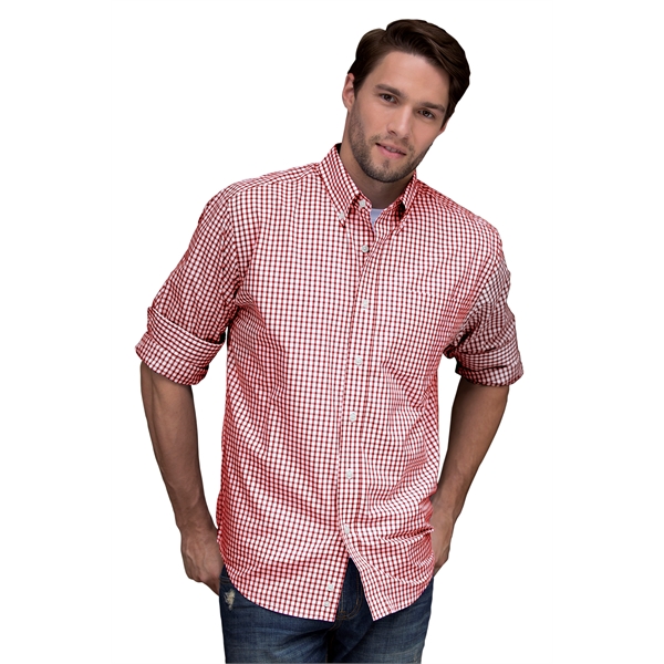 Easy-Care Gingham Check Shirt - Easy-Care Gingham Check Shirt - Image 0 of 35