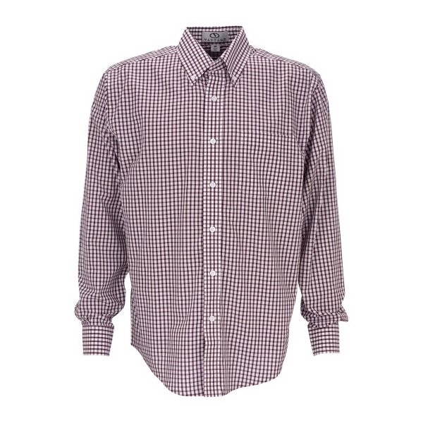 Easy-Care Gingham Check Shirt - Easy-Care Gingham Check Shirt - Image 3 of 35