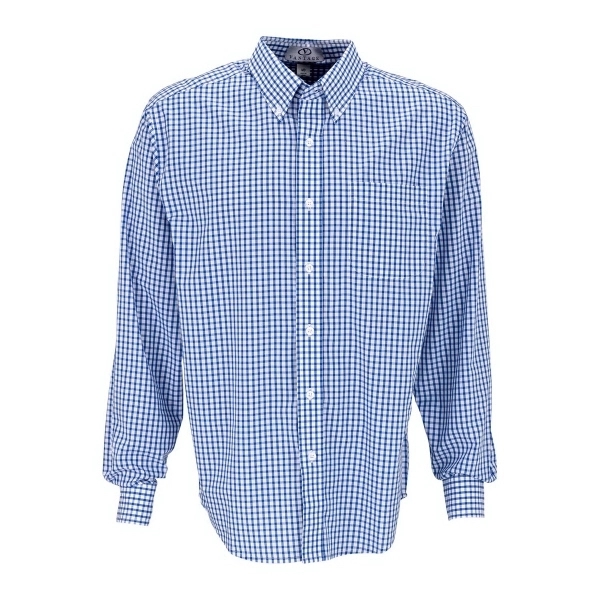 Easy-Care Gingham Check Shirt - Easy-Care Gingham Check Shirt - Image 7 of 35