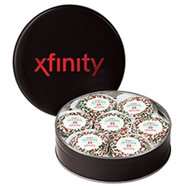 Chocolate Covered Oreo® Tin with 14 Cookies - Holiday - Chocolate Covered Oreo® Tin with 14 Cookies - Holiday - Image 3 of 5