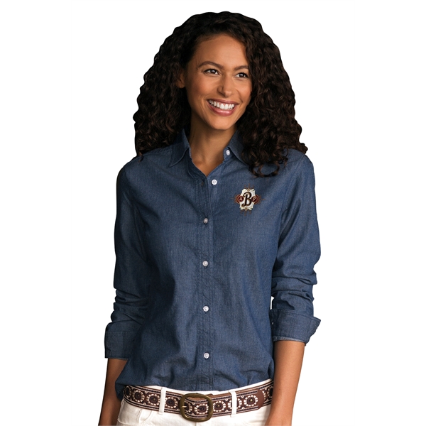 Women's Hudson Denim Shirt - Women's Hudson Denim Shirt - Image 6 of 24