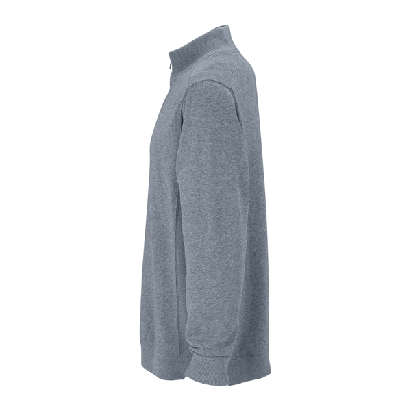 Premium Cotton 1/4-Zip Fleece Pullover - Premium Cotton 1/4-Zip Fleece Pullover - Image 8 of 37