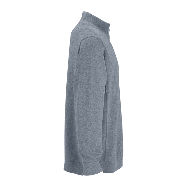 Premium Cotton 1/4-Zip Fleece Pullover - Premium Cotton 1/4-Zip Fleece Pullover - Image 9 of 37