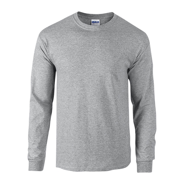 Gildan® Ultra Cotton® Adult Long Sleeve T-Shirt - Gildan® Ultra Cotton® Adult Long Sleeve T-Shirt - Image 26 of 64