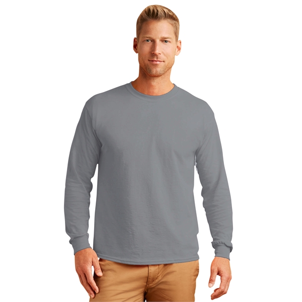 Gildan® Ultra Cotton® Adult Long Sleeve T-Shirt - Gildan® Ultra Cotton® Adult Long Sleeve T-Shirt - Image 30 of 64