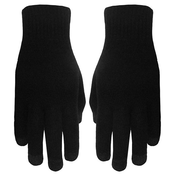5 Finger Text Gloves with Oversized DTF - 5 Finger Text Gloves with Oversized DTF - Image 1 of 4