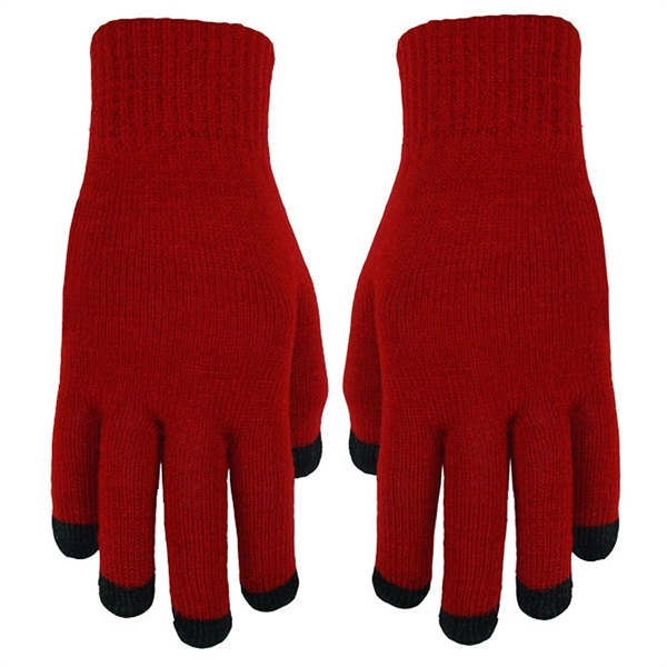 5 Finger Text Gloves with Oversized DTF - 5 Finger Text Gloves with Oversized DTF - Image 3 of 4