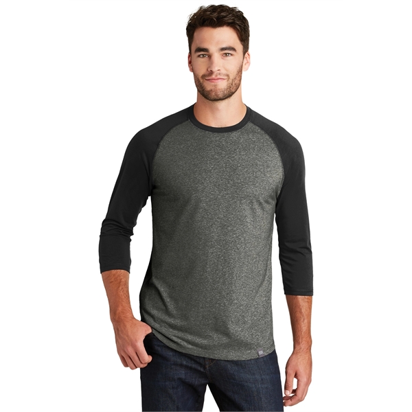 New Era Heritage Blend 3/4-Sleeve Baseball Raglan Tee. - New Era Heritage Blend 3/4-Sleeve Baseball Raglan Tee. - Image 0 of 61