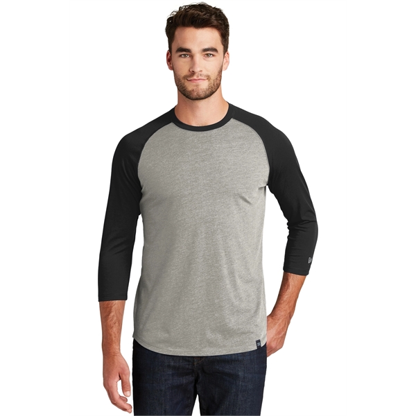 New Era Heritage Blend 3/4-Sleeve Baseball Raglan Tee. - New Era Heritage Blend 3/4-Sleeve Baseball Raglan Tee. - Image 2 of 61