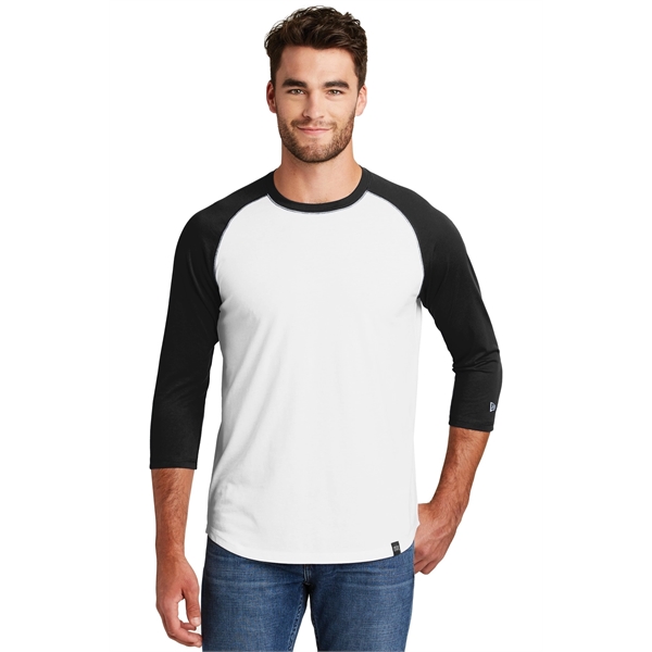 New Era Heritage Blend 3/4-Sleeve Baseball Raglan Tee. - New Era Heritage Blend 3/4-Sleeve Baseball Raglan Tee. - Image 5 of 61