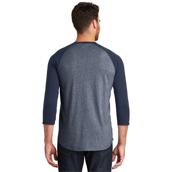 New Era Heritage Blend 3/4-Sleeve Baseball Raglan Tee. - New Era Heritage Blend 3/4-Sleeve Baseball Raglan Tee. - Image 9 of 61