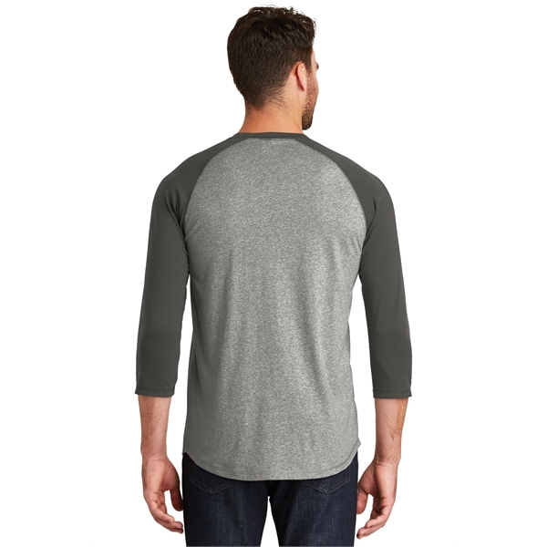 New Era Heritage Blend 3/4-Sleeve Baseball Raglan Tee. - New Era Heritage Blend 3/4-Sleeve Baseball Raglan Tee. - Image 15 of 61