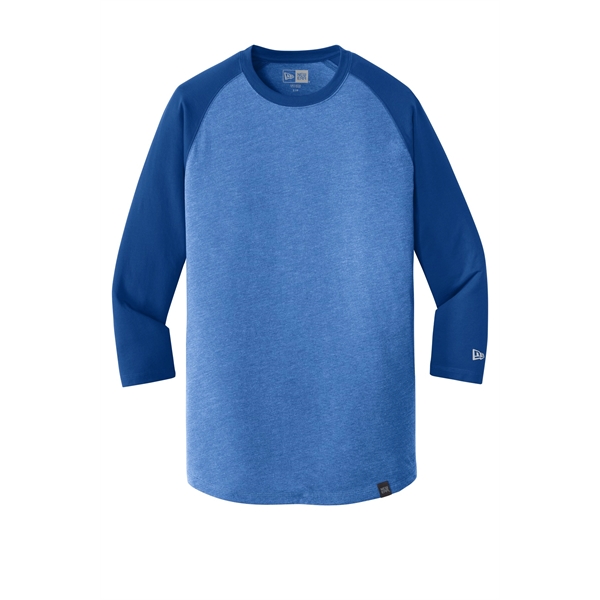 New Era Heritage Blend 3/4-Sleeve Baseball Raglan Tee. - New Era Heritage Blend 3/4-Sleeve Baseball Raglan Tee. - Image 22 of 61