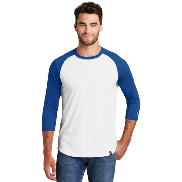 New Era Heritage Blend 3/4-Sleeve Baseball Raglan Tee. - New Era Heritage Blend 3/4-Sleeve Baseball Raglan Tee. - Image 23 of 61