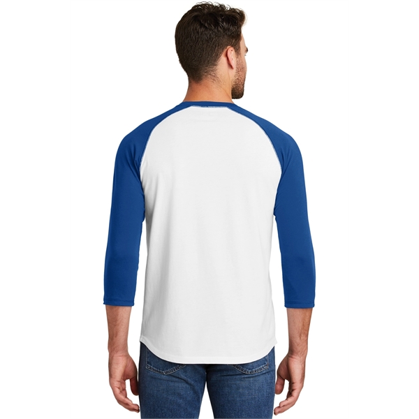 New Era Heritage Blend 3/4-Sleeve Baseball Raglan Tee. - New Era Heritage Blend 3/4-Sleeve Baseball Raglan Tee. - Image 24 of 61