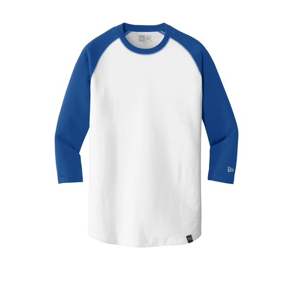 New Era Heritage Blend 3/4-Sleeve Baseball Raglan Tee. - New Era Heritage Blend 3/4-Sleeve Baseball Raglan Tee. - Image 25 of 61