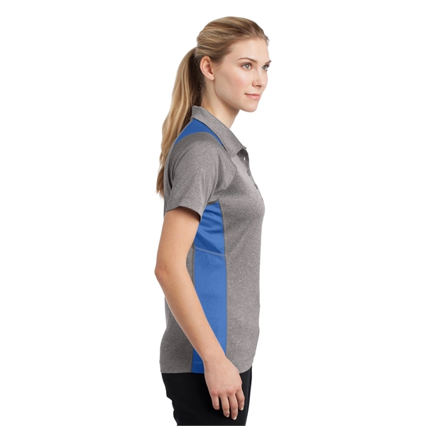 Sport-Tek Women's Heather Colorblock Contender Polo. - Sport-Tek Women's Heather Colorblock Contender Polo. - Image 35 of 60