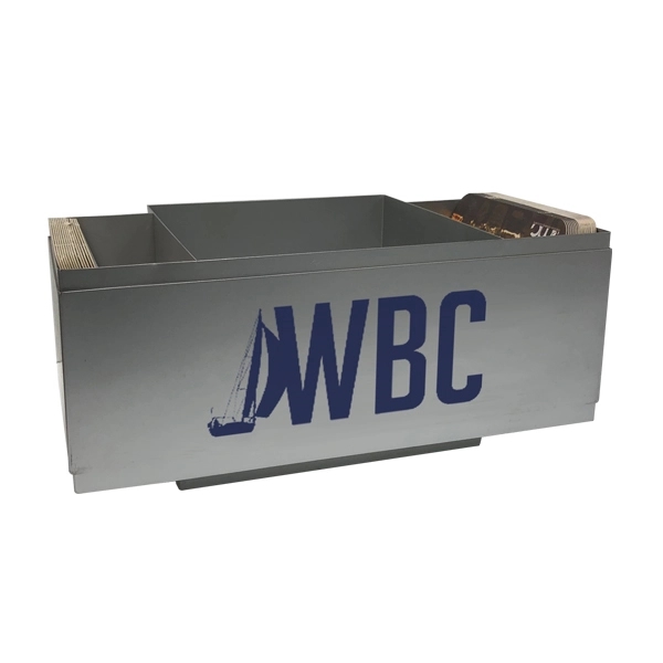 Silver Metal Napkin Caddy - Silver Metal Napkin Caddy - Image 0 of 4