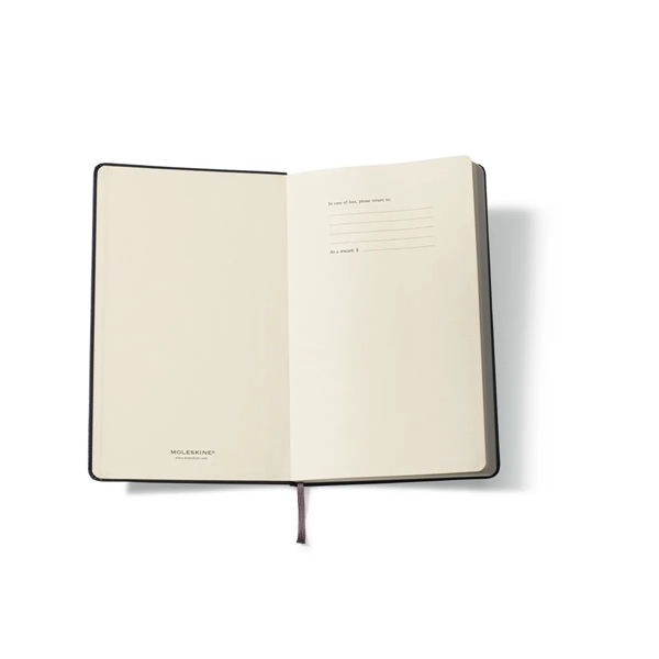 Moleskine® Hard Cover Plain Large Notebook - Moleskine® Hard Cover Plain Large Notebook - Image 4 of 5