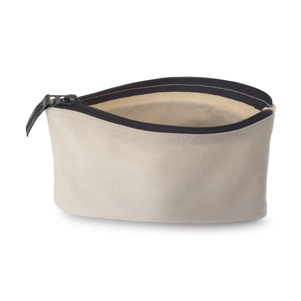 Custom Avery Cotton Zippered Pouch